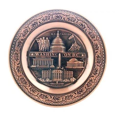 Αναμνηστική πλάκα άδειας Metal Tourist City